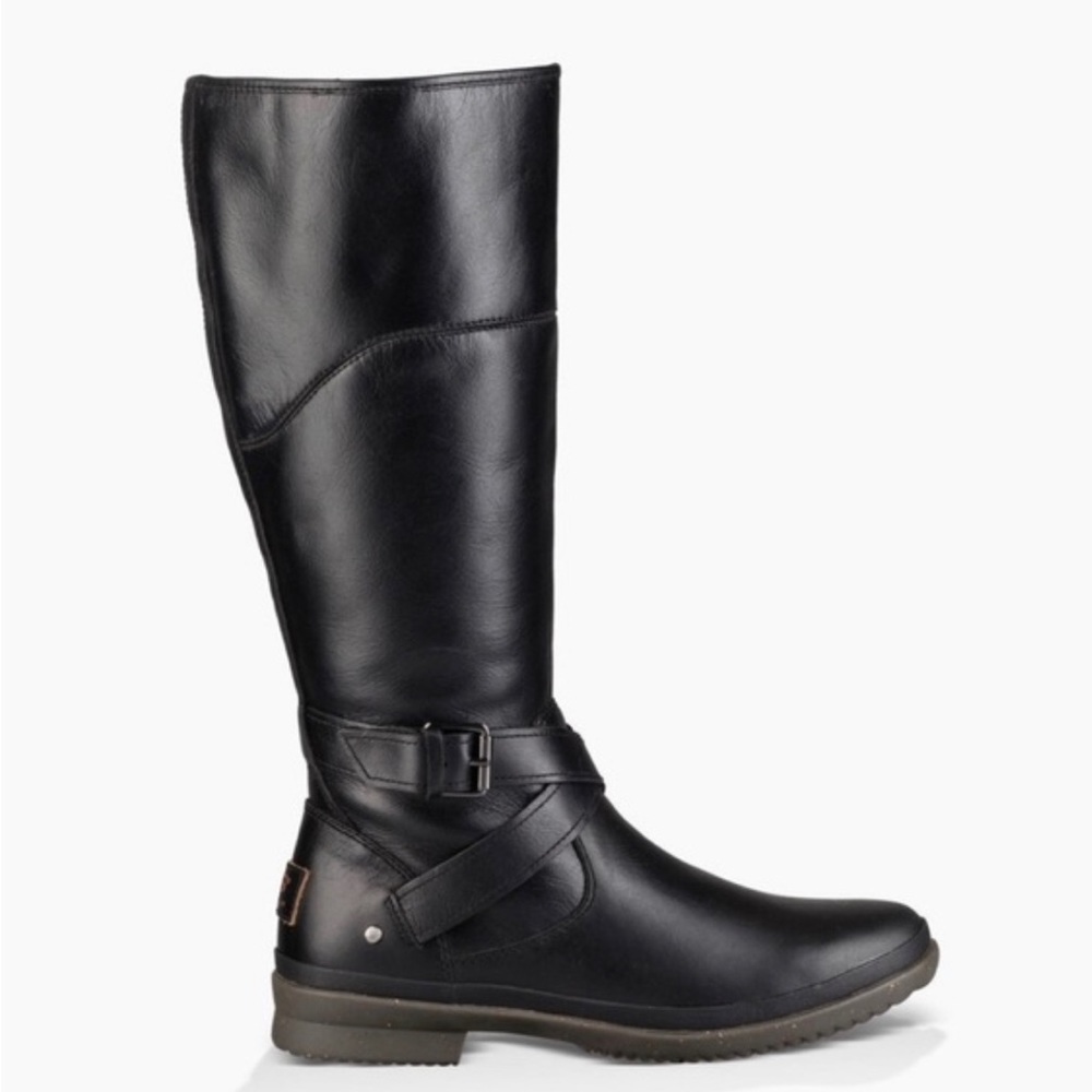 UGG Evanna Waterproof Black Boots